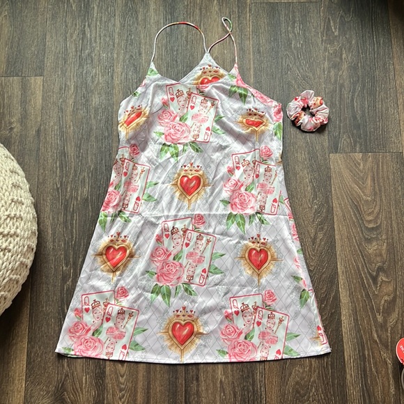 Queen of Hearts Slip Dress - Picture 1 of 4